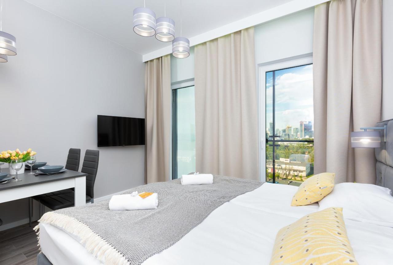 Apartments With Parking Warsaw Business Center By Noclegi Renters Bagian luar foto